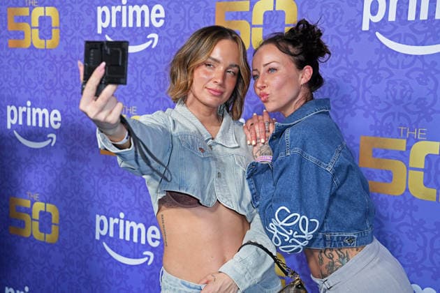 Julia Römmelt, Sandra Sicora bei der Premiere von THE 50 - Staffel 3 von Prime Video im Cinedom in Köln am 05.03.2026