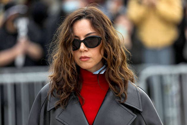 Paris Fashion Week Arrivals at the Loewe show 453794 2026 03 06 France Plaza, Aubrey  Copyright: xIvankaxVoisinx xStarfacex STAR_453794_016