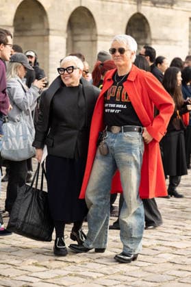 PFW Loewe Outside Arrivals NB Baz Luhrmann arrived at the Loewe Womenswear Fall Winter 2026-2027 show as part of Paris Fashion Week on March 06, 2026 in Paris, France. Photo by Nasser Berzane ABACAPRESS.COM Paris France  Copyright: xBerzanexNasser ABACAx
