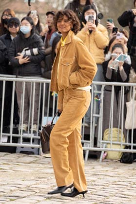 PFW Loewe Outside Arrivals NB Liya Kebede arrived at the Loewe Womenswear Fall Winter 2026-2027 show as part of Paris Fashion Week on March 06, 2026 in Paris, France. Photo by Nasser Berzane ABACAPRESS.COM Paris France  Copyright: xBerzanexNasser ABACAx