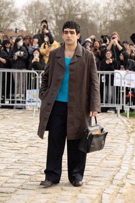 PFW Loewe Outside Arrivals NB Omar Ayuso arrived at the Loewe Womenswear Fall Winter 2026-2027 show as part of Paris Fashion Week on March 06, 2026 in Paris, France. Photo by Nasser Berzane ABACAPRESS.COM Paris France  Copyright: xBerzanexNasser ABACAx