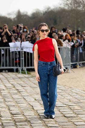 Marie Colomb at the arrivals at the Loewe Womenswear Collection Prêt à Porter Automne Hiver 2026 2027 show as part of Paris Fashion Week PFW sur lesplanade du Château de Vincennes, à Paris, France, le 6 mars 2026 Thibault Duboucher Bestimage Arrivals at the Loewe Womenswear Fall Winter 2026 2027 show as part of Paris Fashion Week on March 06, 2026 in Paris, France Paris France  Copyright: xThibaultxDuboucherx xBestimagexThibaultxDuboucherx xBestimagex