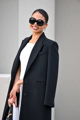 PFW Givenchy Outside Arrivals Emma Thynn arriving at the Givenchy show during Fashion Week in Paris, France on March 6, 2026. Photo by Julien Reynaud APS-Medias ABACAPRESS.COM Paris France  Copyright: xReynaudxJulien APS-Medias ABACAx