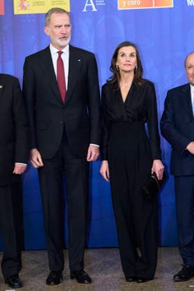 06-03-2026 Madrid Queen Letizia and King Felipe during the 24th memorium concert in honor of the terrorism victims at the national music auditorium in Madrid. No Spain Â  Copyright: xPPEx