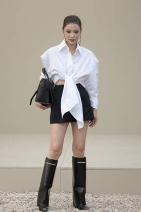 PFW Givenchy Outside Arrivals NB Chowei arrived at the Givenchy Womenswear Fall Winter 2026-2027 show as part of Paris Fashion Week on March 06, 2026 in Paris, France. Photo by Nasser Berzane ABACAPRESS.COM Paris France  Copyright: xBerzanexNasser ABACAx