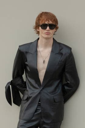 PFW Givenchy Outside Arrivals NB Calum Harper arrived at the Givenchy Womenswear Fall Winter 2026-2027 show as part of Paris Fashion Week on March 06, 2026 in Paris, France. Photo by Nasser Berzane ABACAPRESS.COM Paris France  Copyright: xBerzanexNasser ABACAx