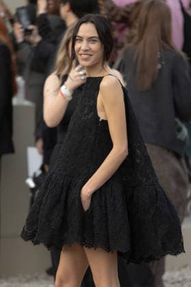 PFW Givenchy Outside Arrivals NB Alexa Chung arrived at the Givenchy Womenswear Fall Winter 2026-2027 show as part of Paris Fashion Week on March 06, 2026 in Paris, France. Photo by Nasser Berzane ABACAPRESS.COM Paris France  Copyright: xBerzanexNasser ABACAx