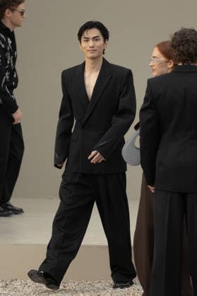 PFW Givenchy Outside Arrivals NB Shuzo Ohira arrived at the Givenchy Womenswear Fall Winter 2026-2027 show as part of Paris Fashion Week on March 06, 2026 in Paris, France. Photo by Nasser Berzane ABACAPRESS.COM Paris France  Copyright: xBerzanexNasser ABACAx