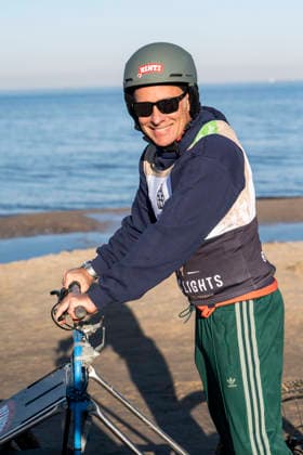 abb Marco Girnth zu Gast am Strand bei 10.Jahre Baltic Lights 2026 Promi Charity Schlittenhunderennen zu Gunsten der Welthungerhilfe an der Ostsee zwischen der Seebruecke Ahlbeck und der Seebruecke Heringsdorf , Freitag 06.03.2026 in Heringsdorf MV Deutschland