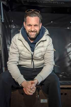 abb Matthias Killing zu Gast am Strand bei 10.Jahre Baltic Lights 2026 Promi Charity Schlittenhunderennen zu Gunsten der Welthungerhilfe an der Ostsee zwischen der Seebruecke Ahlbeck und der Seebruecke Heringsdorf , Freitag 06.03.2026 in Heringsdorf MV Deutschland