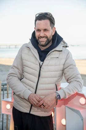 abb Matthias Killing zu Gast am Strand bei 10.Jahre Baltic Lights 2026 Promi Charity Schlittenhunderennen zu Gunsten der Welthungerhilfe an der Ostsee zwischen der Seebruecke Ahlbeck und der Seebruecke Heringsdorf , Freitag 06.03.2026 in Heringsdorf MV Deutschland