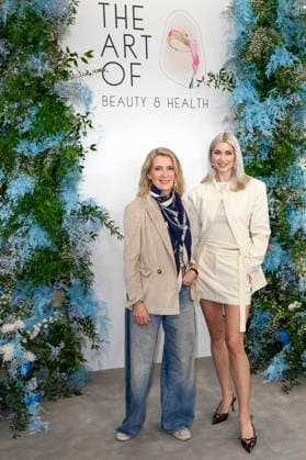 Maria Furtwängler und Lena Gercke auf der 2. The Art of Beauty & Health 2026 Messe in Halle 1 der Messe Düsseldorf. Düsseldorf, 06.03.2026