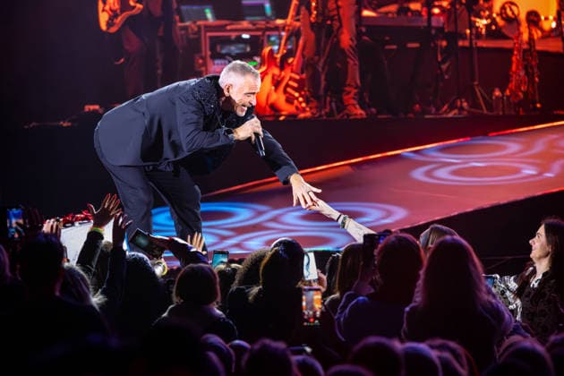 Eros Ramazzotti live in Oslo, Norway Oslo, Norway. 06th, March 2026. The Italian singer Eros Ramazzotti performs a live concert at Unity Arena in Oslo. Norway, Oslo, Unity Arena  Copyright: xGonzalesxPhoto TerjexDokkenx