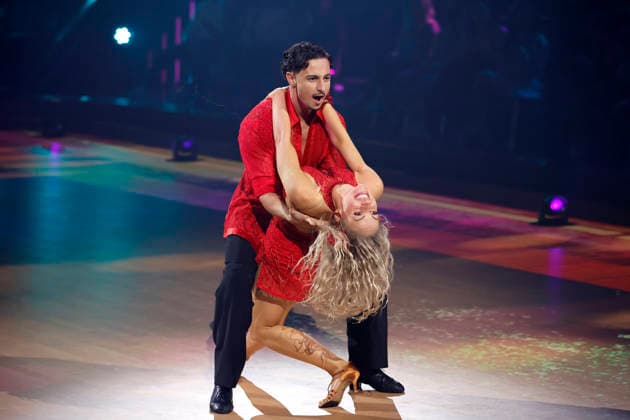 Sänger Milano (Milane Baybah) und Profitänzerin Marta Arndt bei der ersten Tanzshow der 19. Staffel der RTL-Tanzshow Lets Dance im Coloneum. Köln, 06.03.2026 NRW Deutschland Copyright: xChristophxHardtx