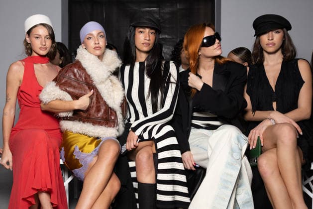 Lou ann Poy, Carla Ginola, Emna Sellimi, Charlotte Lauxerrois and Ginevra Mavilla at the Front Row at the Vaillant Womenswear Collection Fall Winter 2026 2027 presentation as part of Paris Fashion Week PFW at the Palais de Tokyo in Paris, France on March 06, 2026 Julien Sarkissian Bestimage Front Row at the Vaillant Womenswear Fall Winter 2026 2027 presentation as part of Paris Fashion Week on March 06, 2026 in Paris, France Paris France  Copyright: xJulienxSarkissianx xBestimagexJulienxSarkissianx xBestimagex