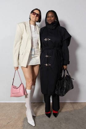 Elena Cavagnara, Nami Jackson au photocall du défilé Vaillant Collection Femme Prêt à Porter Automne Hiver 2026 2027 lors de la Fashion Week de Paris PFW au palais de Tokyo, à Paris, France, le 6 mars 2026 Julien Sarkissian Bestimage Photocall at the Vaillant Womenswear Fall Winter 2026 2027 show as part of Paris Fashion Week on March 06, 2026 in Paris, France Paris France  Copyright: xJulienxSarkissianx xBestimagexJulienxSarkissianx xBestimagex