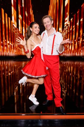 Tänzerin Ekaterina Leonova und Schauspieler Simon Gosejohann bei der ersten Tanzshow der 19. Staffel der RTL-Tanzshow Lets Dance im Coloneum. Köln, 06.03.2026 NRW Deutschland Copyright: xChristophxHardtx