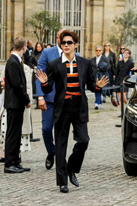Celebrities arrive at the Celine Womenswear Fall Winter 2026 2027 show as part of Paris Fashion Week, 07 03 2026 Celebrities AT Celine Womenswear Fall Winter 2026 2027 show as part of Paris Fashion Week 453830 2026 03 07 Wang Anyu  Copyright: xIvankaxVoisinx xStarfacex STAR_453830_014
