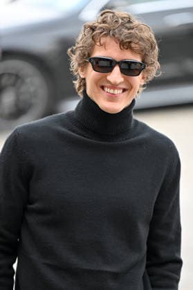 PFW Celine Outside Arrivals Aliocha Schneider arriving at the Celine show during Fashion Week in Paris, France on March 7, 2026. Photo by Julien Reynaud APS-Medias ABACAPRESS.COM Paris France  Copyright: xReynaudxJulien APS-Medias ABACAx