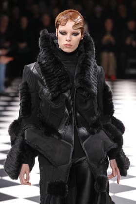 PFW - Junya Watanabe Runway Models Walk Runway for the Junya Watanabe Fall 2026 Ready-to-Wear fashion show during Paris Fashion Week on March 7, 2026 in Paris, France. Photo by Alain-Gil Gonzalez ABACAPRESS.COM Paris France  Copyright: xGonzalezxAlain-Gil ABACAx