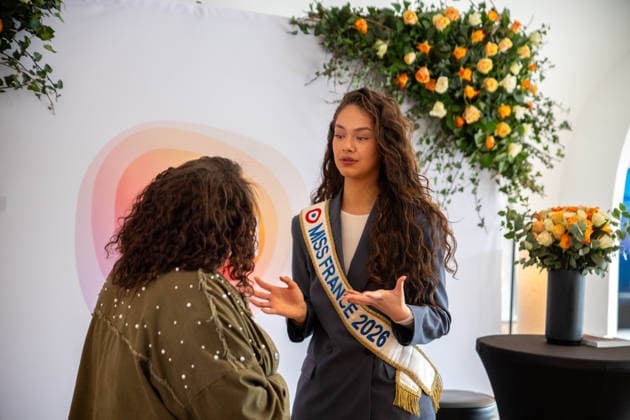 CELEBRITES : Miss France 2026 - Angers - 07 03 2026 Hinaupoko Deveze, Miss France 2026 en sÃ ance dÃ dicace au centre commerciale l™Atoll Ã Angers AngersFrance  Copyright: xEmilienxJousselin PSnewZx