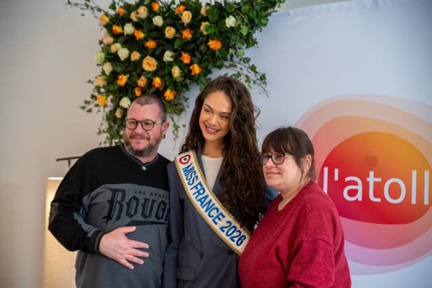 CELEBRITES : Miss France 2026 - Angers - 07 03 2026 Hinaupoko Deveze, Miss France 2026 en sÃ ance dÃ dicace au centre commerciale l™Atoll Ã Angers AngersFrance  Copyright: xEmilienxJousselin PSnewZx