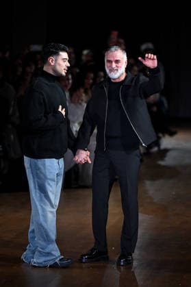 Entertainment Bilder des Tages PFW Georges Hobeika Runway Jad Hobeika and Georges Hobeika walk the runway at the Georges Hobeika show during Fashion Week in Paris, France on March 7, 2026. Photo by Julien Reynaud APS-Medias ABACAPRESS.COM Paris France  Copyright: xReynaudxJulien APS-Medias ABACAx