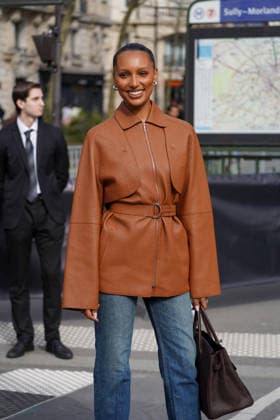 Jasmine Tookes at the arrivals at the Hermès Collection Femme Prêt à Porter Automne Hiver 2026 2027 fashion show as part of Paris Fashion Week PFW at the Caserne des Célestins Garde Républicaine, in Paris, FRance, on March 07, 2026 Anne Sophie Guebey Bestimage Arrivals at the Hermès Ready to Wear Fall Winter 2026 2027 fashion show as part of Paris Fashion Week on March 07, 2026 in Paris, France Paris France  Copyright: xAnne-SophiexGuebeyx xBestimagexAnne-SophiexGuebeyx xBestimagex