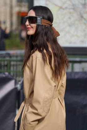 Guest aux arrivées au défilé Hermès Collection Femme Prêt à Porter Automne Hiver 2026 2027 lors de la Fashion Week de Paris PFW à la Caserne des Célestins Garde Républicaine, à Paris, FRance, le 7 mars 2026 Anne Sophie Guebey Bestimage Arrivals at the Hermès Ready to Wear Fall Winter 2026 2027 fashion show as part of Paris Fashion Week on March 07, 2026 in Paris, France Paris France  Copyright: xAnne-SophiexGuebeyx xBestimagexAnne-SophiexGuebeyx xBestimagex