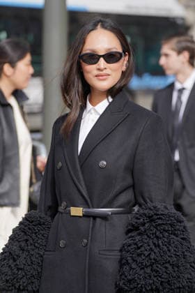 Guest aux arrivées au défilé Hermès Collection Femme Prêt à Porter Automne Hiver 2026 2027 lors de la Fashion Week de Paris PFW à la Caserne des Célestins Garde Républicaine, à Paris, FRance, le 7 mars 2026 Anne Sophie Guebey Bestimage Arrivals at the Hermès Ready to Wear Fall Winter 2026 2027 fashion show as part of Paris Fashion Week on March 07, 2026 in Paris, France Paris France  Copyright: xAnne-SophiexGuebeyx xBestimagexAnne-SophiexGuebeyx xBestimagex