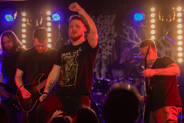 Wacken Winternights Spectaculum Wacken Kaltstart - Traditionell beginnt die Saison in Wacken auf der 9ten Bühne des Wacken Open Air, dem Landgasthof in Wacken. Ein Mittelalterlager und tolle Bands bekommen dort schon im Februar die Chance in Wacken die Saison zu starten _5DC6087
