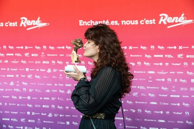 Autokar of Sylwia Szkiladz winner of the best Animated Short Film poses at the 15th edition of the Rene du Cinema film awards ceremony, Saturday 07 March 2026, in Brussels. The awards are rewarded to movies of Belgian French-speaking producers.  EMILExWINDAL 166794704
