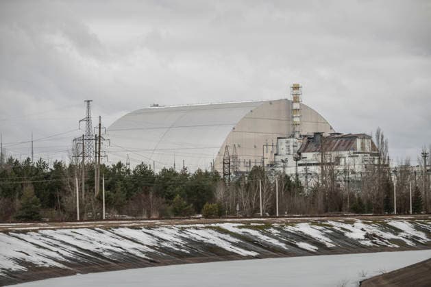 March 6, 2026, Chernobyl, Kiev Oblast, Ukraine: Reactor 4 sarcophagus in the Chernobyl nuclear power plant area Chernobyl Ukraine - ZUMAp199 20260306_zip_p199_015 Copyright: xMatteoxPlacuccix