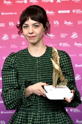 The 15th René du Cinéma Awards Ceremony BRUSSELS, BELGIUM - MARCH 07 : Meilleure actrice dans un second role: Salomé Dewaels (Nino) pictured during the 15th René du Cinéma Awards Ceremony on March 7, 2026 in Brussels, Belgium, 07 03 2026 Brussels Belgium  Copyright: xDidierxLebrunx