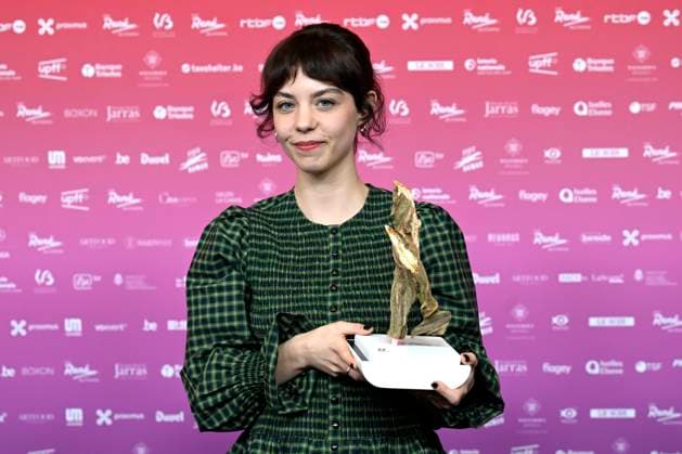 The 15th René du Cinéma Awards Ceremony BRUSSELS, BELGIUM - MARCH 07 : Meilleure actrice dans un second role: Salomé Dewaels (Nino) pictured during the 15th René du Cinéma Awards Ceremony on March 7, 2026 in Brussels, Belgium, 07 03 2026 Brussels Belgium  Copyright: xDidierxLebrunx