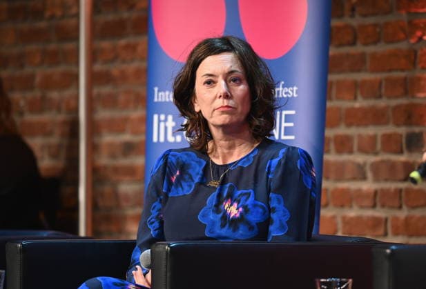Die Autorin Eva Menasse liest und spricht auf der Lit.Cologne, dem internationalen Literaturfestival