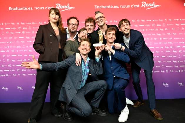 The 15th René du Cinéma Awards Ceremony BRUSSELS, BELGIUM - MARCH 07 : Meilleure série : Baraki (saison 2) pictured during the 15th René du Cinéma Awards Ceremony on March 7, 2026 in Brussels, Belgium, 07 03 2026 Brussels Belgium  Copyright: xDidierxLebrunx