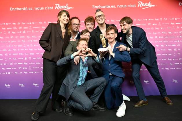 The 15th René du Cinéma Awards Ceremony BRUSSELS, BELGIUM - MARCH 07 : Meilleure série : Baraki (saison 2) pictured during the 15th René du Cinéma Awards Ceremony on March 7, 2026 in Brussels, Belgium, 07 03 2026 Brussels Belgium  Copyright: xDidierxLebrunx
