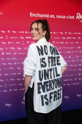 AdelaÃ¯de Charlier poses for the photographer at the 15th edition of the Rene du Cinema film awards ceremony, Saturday 07 March 2026, in Brussels. The awards are rewarded to movies of Belgian French-speaking producers.  EMILExWINDAL 166801333