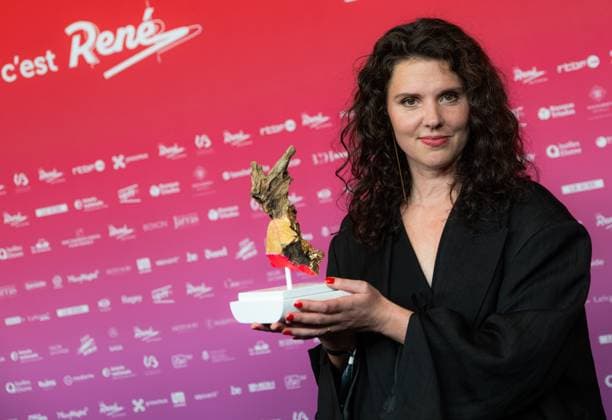 Winner of Best First Film, Kika of Alexe Poukine poses for the photographer at the 15th edition of the Rene du Cinema film awards ceremony, Saturday 07 March 2026, in Brussels. The awards are rewarded to movies of Belgian French-speaking producers.  EMILExWINDAL 166801413