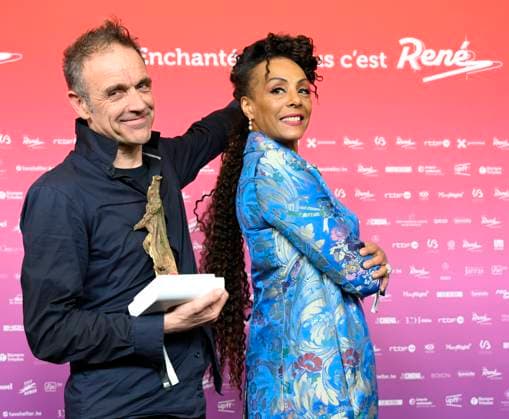 The 15th René du Cinéma Awards Ceremony BRUSSELS, BELGIUM - MARCH 07 : Meilleur documentaire : Marie Daulne (Zap Mama) Soundtrack to a coup d état pictured during the 15th René du Cinéma Awards Ceremony on March 7, 2026 in Brussels, Belgium, 07 03 2026 Brussels Belgium  Copyright: xDidierxLebrunx