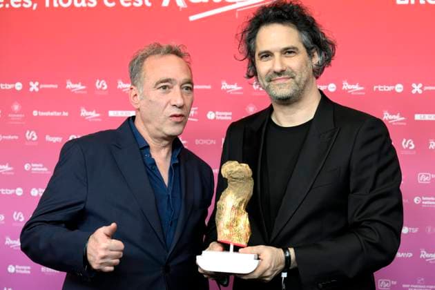The 15th René du Cinéma Awards Ceremony BRUSSELS, BELGIUM - MARCH 07 : Meilleur film étranger en coproduction : Flow de Gints Zimbalodis pictured during the 15th René du Cinéma Awards Ceremony on March 7, 2026 in Brussels, Belgium, 07 03 2026 Brussels Belgium  Copyright: xDidierxLebrunx