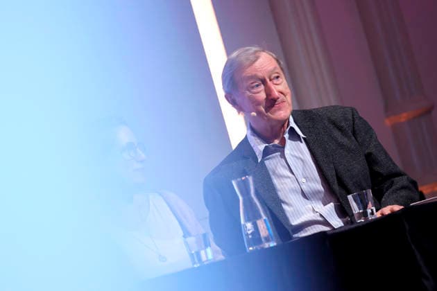 Schriftsteller Julian Barnes bei der Eröffnung der Lit.Cologne 2026 in der Kölner Flora. Köln, 07.03.2026 NRW Deutschland Copyright: xChristophxHardtx