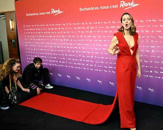 The 15th René du Cinéma Awards Ceremony BRUSSELS, BELGIUM - MARCH 08 : Charline Vanhoenacker (Maitresse de céremonie) pictured during the 15th René du Cinéma Awards Ceremony on March 8, 2026 in Brussels, Belgium, 08 03 2026 Brussels Belgium  Copyright: xDidierxLebrunx