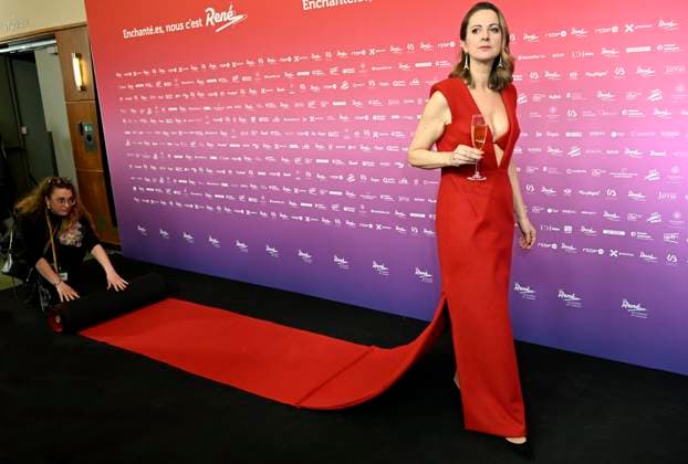 The 15th René du Cinéma Awards Ceremony BRUSSELS, BELGIUM - MARCH 08 : Charline Vanhoenacker (Maitresse de céremonie) pictured during the 15th René du Cinéma Awards Ceremony on March 8, 2026 in Brussels, Belgium, 08 03 2026 Brussels Belgium  Copyright: xDidierxLebrunx