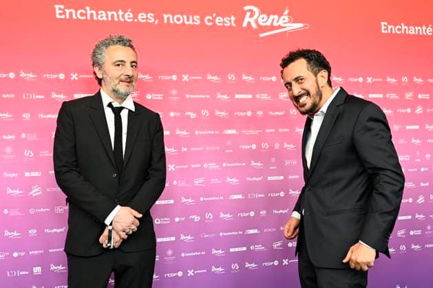 The 15th René du Cinéma Awards Ceremony BRUSSELS, BELGIUM - MARCH 08 : Nader Boussandel & Mourade Zeguendi pictured during the 15th René du Cinéma Awards Ceremony on March 8, 2026 in Brussels, Belgium, 08 03 2026 Brussels Belgium  Copyright: xDidierxLebrunx