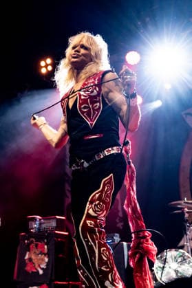 London, Michael Monroe concert at the O2 Kentish Town Forum. Pictured: Michael Monroe  Copyright: xcristinaxmasseix xipa-agency.netx xx IPA_Agency_IPA72547167