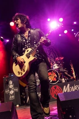 London, Michael Monroe concert at the O2 Kentish Town Forum. Pictured: Steve Conte  Copyright: xcristinaxmasseix xipa-agency.netx xx IPA_Agency_IPA72547177
