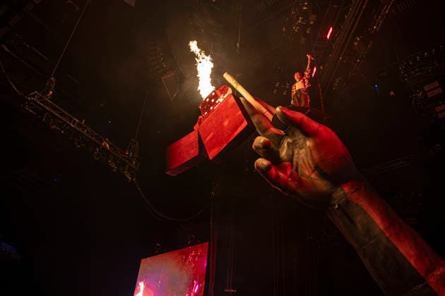 Machine Gun Kelly performs at Co-Op Live Machine Gun Kelly performs at Co-Op Live, Manchester, England, 7th March 2026, Credit:Mike Gray Avalon  Copyright: xMikexGrayx xAvalonx 1080959685