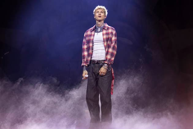 Machine Gun Kelly performs at Co-Op Live Machine Gun Kelly performs at Co-Op Live, Manchester, England, 7th March 2026, Credit:Mike Gray Avalon  Copyright: xMikexGrayx xAvalonx 1080959713